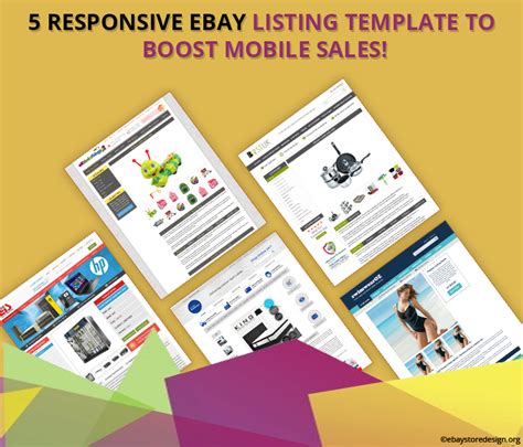 Responsive Ebay Listing Template